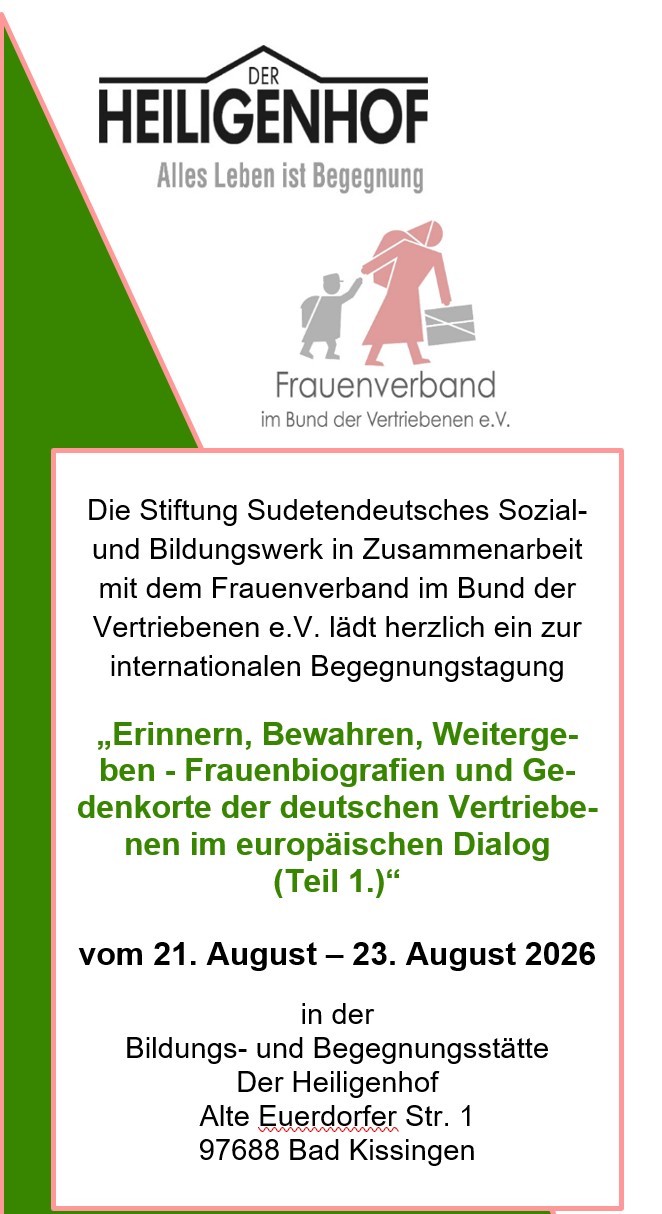 Begegnungstagung 21.-23. August 2026